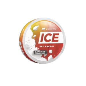 150mg Ice Range Red Energy Caffeine Pouches - 20 Pouches